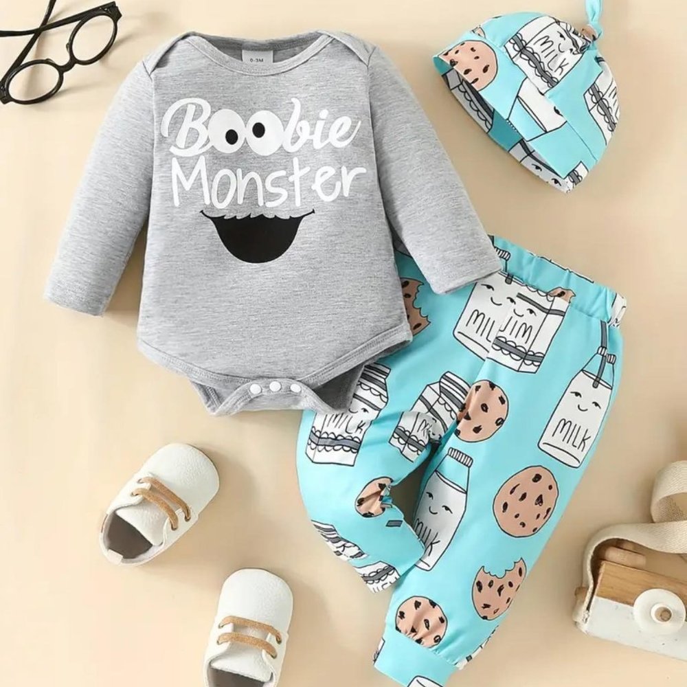 NEW Boobie Monster 3 Pc Outfit